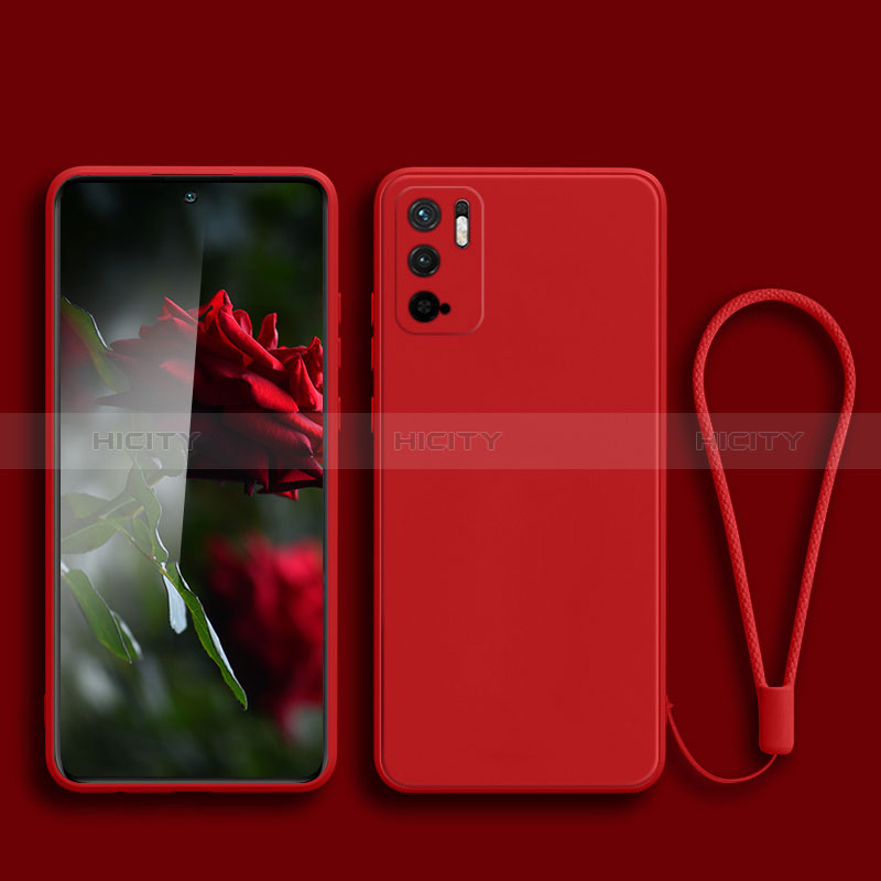 Coque Ultra Fine Silicone Souple 360 Degres Housse Etui YK2 pour Xiaomi Redmi Note 10 5G Rouge Plus