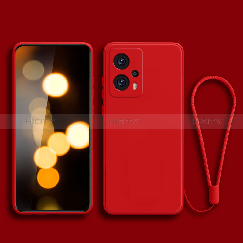 Coque Ultra Fine Silicone Souple 360 Degres Housse Etui YK2 pour Xiaomi Redmi Note 11T Pro 5G Rouge Plus