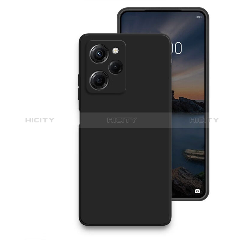 Coque Ultra Fine Silicone Souple 360 Degres Housse Etui YK2 pour Xiaomi Redmi Note 12 Pro Speed 5G Noir Plus