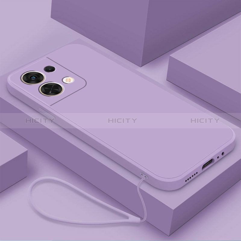 Coque Ultra Fine Silicone Souple 360 Degres Housse Etui YK2 pour Xiaomi Redmi Note 13 5G Violet Clair Plus