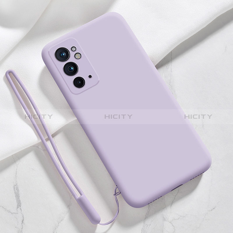 Coque Ultra Fine Silicone Souple 360 Degres Housse Etui YK3 pour OnePlus 9RT 5G Violet Clair Plus