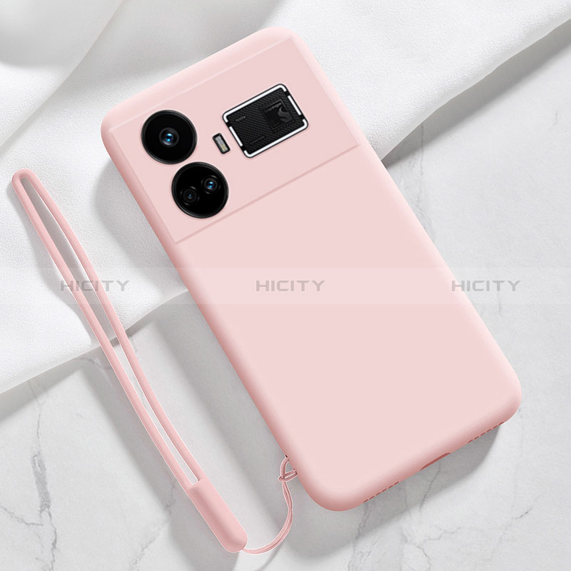 Coque Ultra Fine Silicone Souple 360 Degres Housse Etui YK3 pour Realme GT Neo5 5G Rose Plus