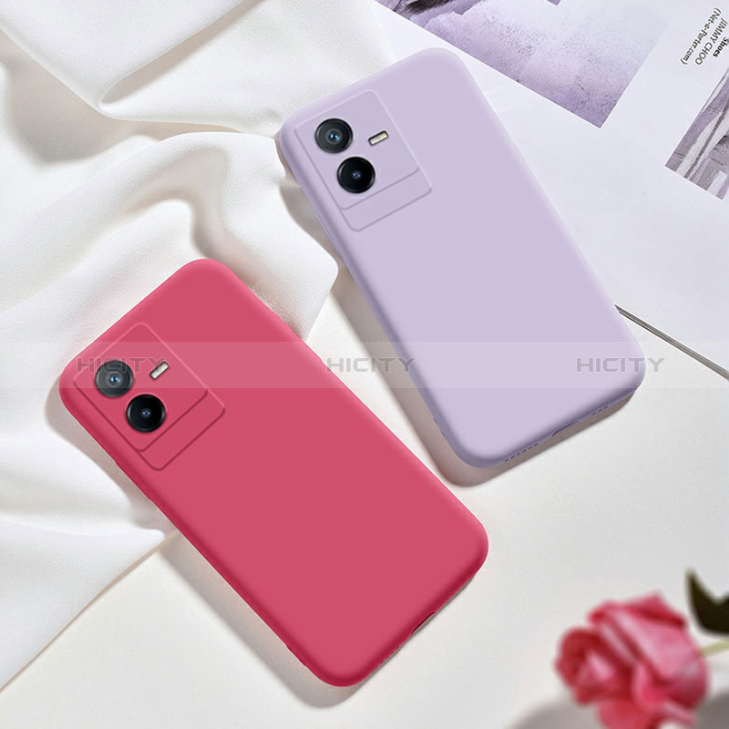 Coque Ultra Fine Silicone Souple 360 Degres Housse Etui YK3 pour Vivo T2x 5G Plus