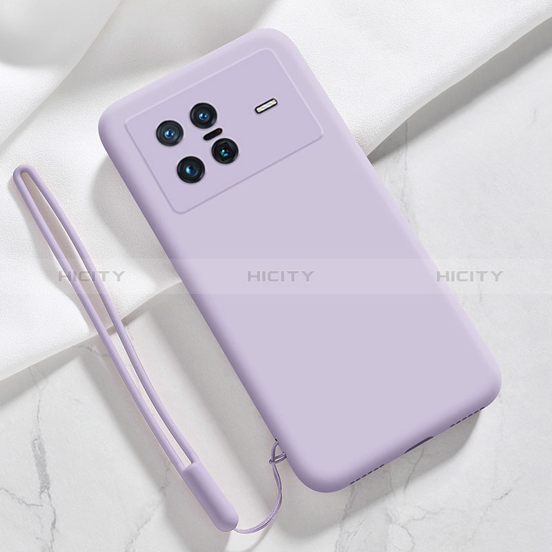 Coque Ultra Fine Silicone Souple 360 Degres Housse Etui YK3 pour Vivo X Note Violet Clair Plus