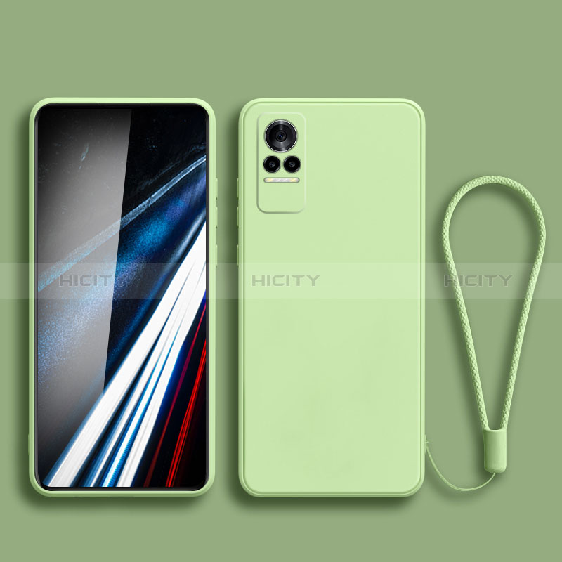 Coque Ultra Fine Silicone Souple 360 Degres Housse Etui YK3 pour Xiaomi Civi 1S 5G Vert Plus