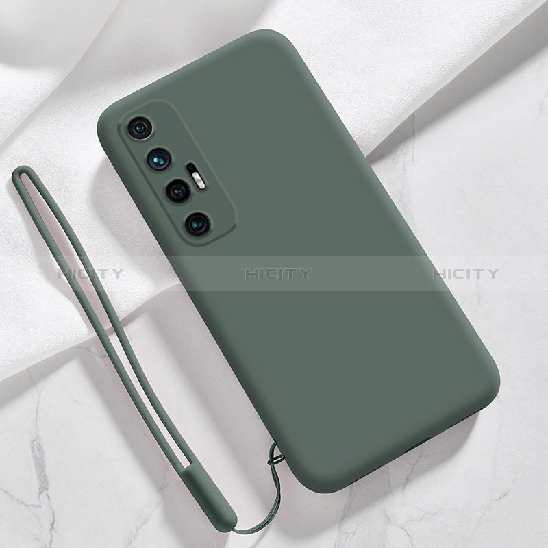 Coque Ultra Fine Silicone Souple 360 Degres Housse Etui YK3 pour Xiaomi Mi 10S 5G Vert Nuit Plus