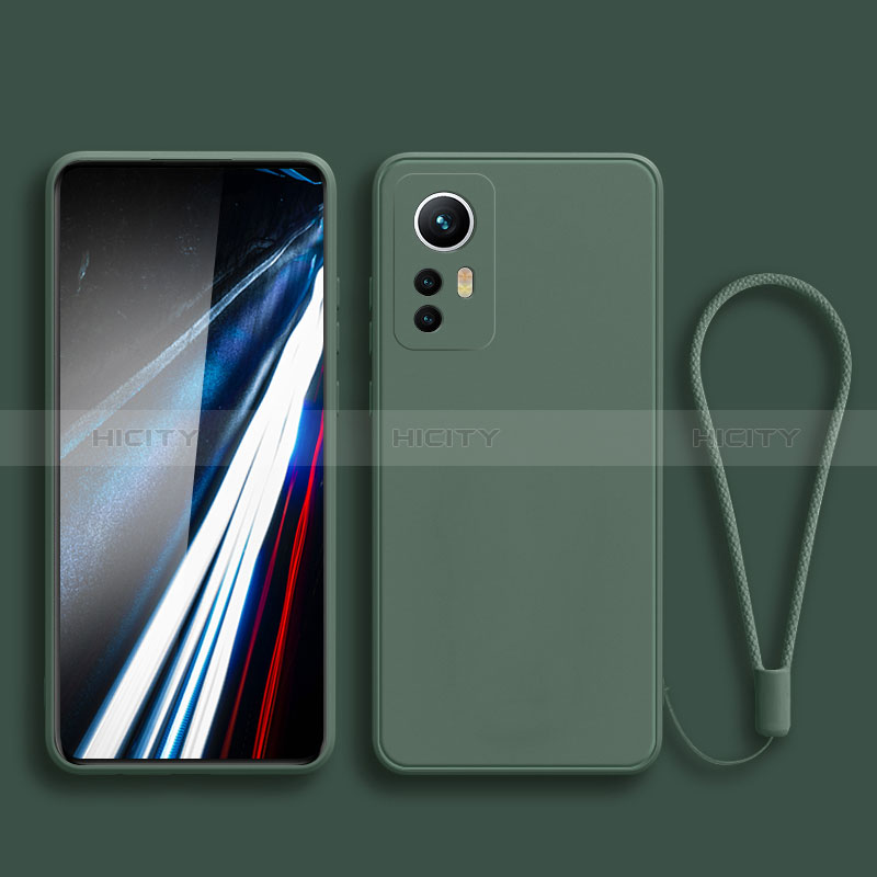 Coque Ultra Fine Silicone Souple 360 Degres Housse Etui YK3 pour Xiaomi Mi 12T Pro 5G Vert Plus