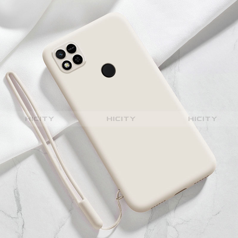 Coque Ultra Fine Silicone Souple 360 Degres Housse Etui YK3 pour Xiaomi POCO C3 Blanc Plus