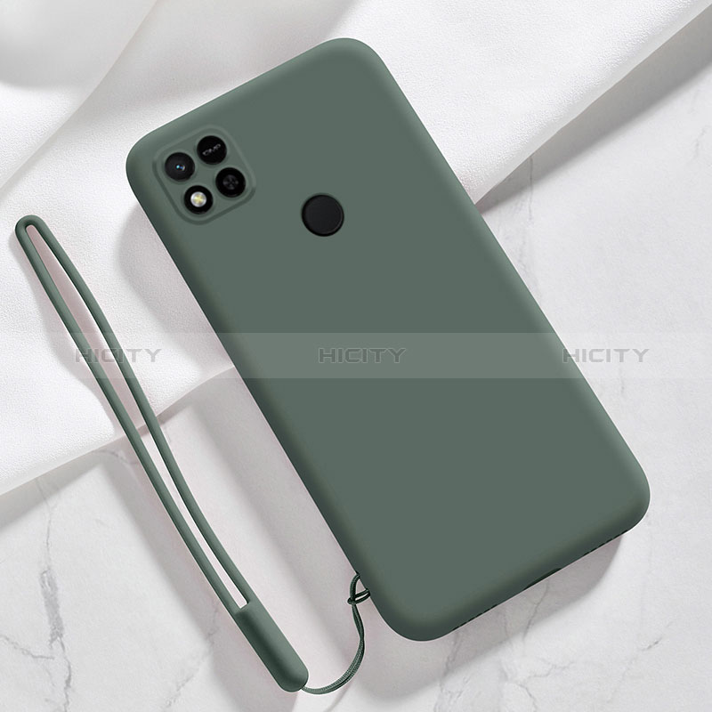 Coque Ultra Fine Silicone Souple 360 Degres Housse Etui YK3 pour Xiaomi POCO C31 Vert Nuit Plus