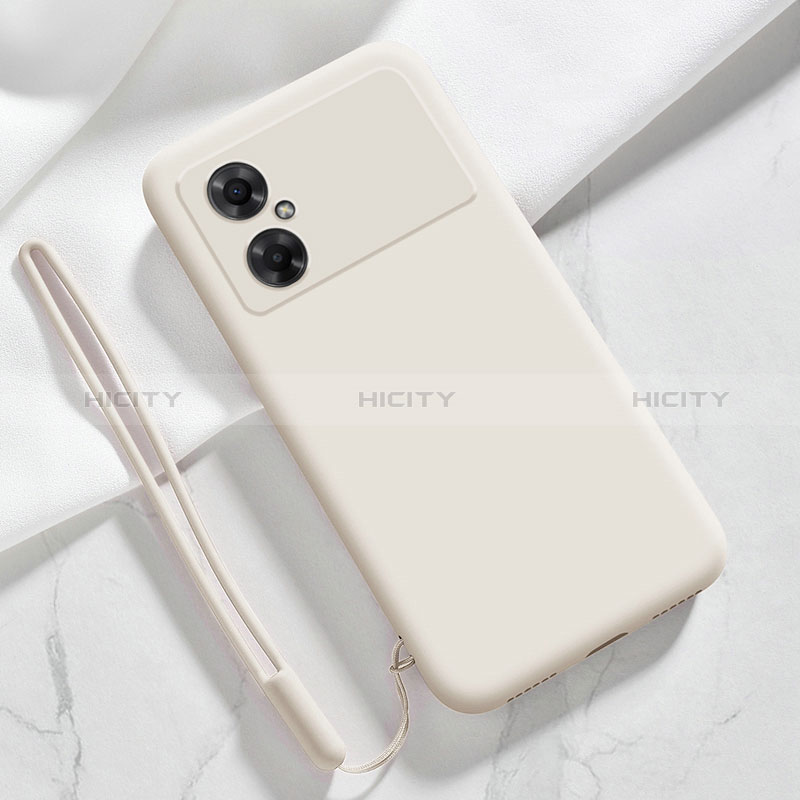 Coque Ultra Fine Silicone Souple 360 Degres Housse Etui YK3 pour Xiaomi Poco M4 5G Blanc Plus