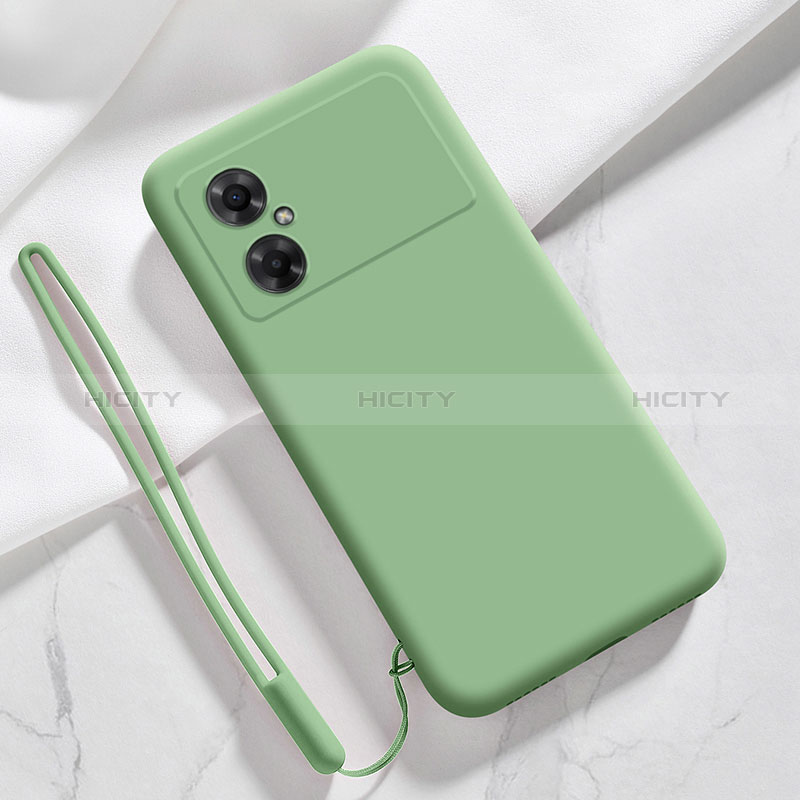 Coque Ultra Fine Silicone Souple 360 Degres Housse Etui YK3 pour Xiaomi Poco M4 5G Vert Plus