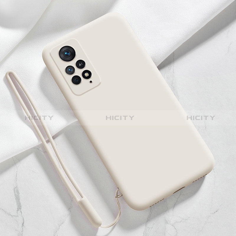 Coque Ultra Fine Silicone Souple 360 Degres Housse Etui YK3 pour Xiaomi Poco X4 Pro 5G Blanc Plus