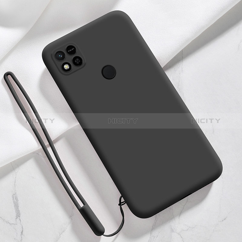 Coque Ultra Fine Silicone Souple 360 Degres Housse Etui YK3 pour Xiaomi Redmi 9 Activ Noir Plus