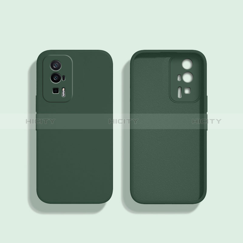 Coque Ultra Fine Silicone Souple 360 Degres Housse Etui YK3 pour Xiaomi Redmi K60 5G Vert Nuit Plus