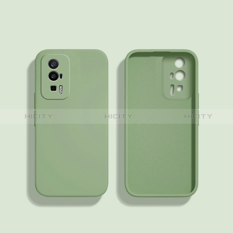 Coque Ultra Fine Silicone Souple 360 Degres Housse Etui YK3 pour Xiaomi Redmi K60 Pro 5G Pastel Vert Plus