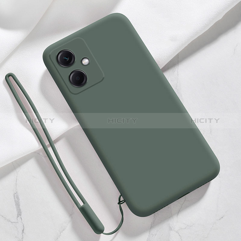 Coque Ultra Fine Silicone Souple 360 Degres Housse Etui YK3 pour Xiaomi Redmi Note 12R Pro 5G Vert Nuit Plus