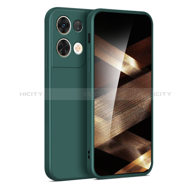 Coque Ultra Fine Silicone Souple 360 Degres Housse Etui YK3 pour Xiaomi Redmi Note 13 5G Vert Nuit Plus