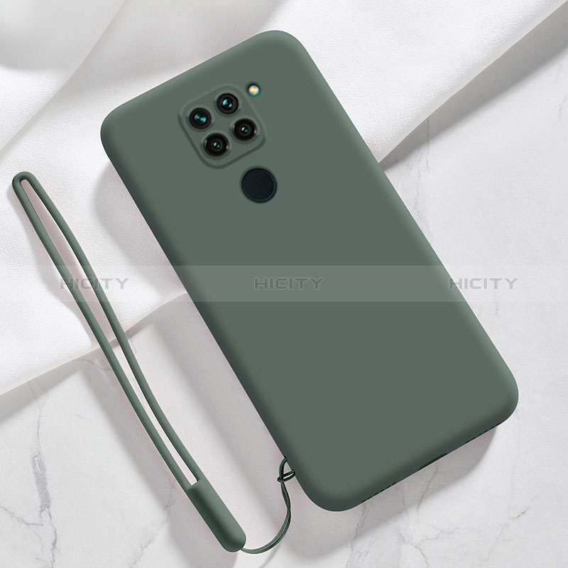 Coque Ultra Fine Silicone Souple 360 Degres Housse Etui YK3 pour Xiaomi Redmi Note 9 Vert Nuit Plus