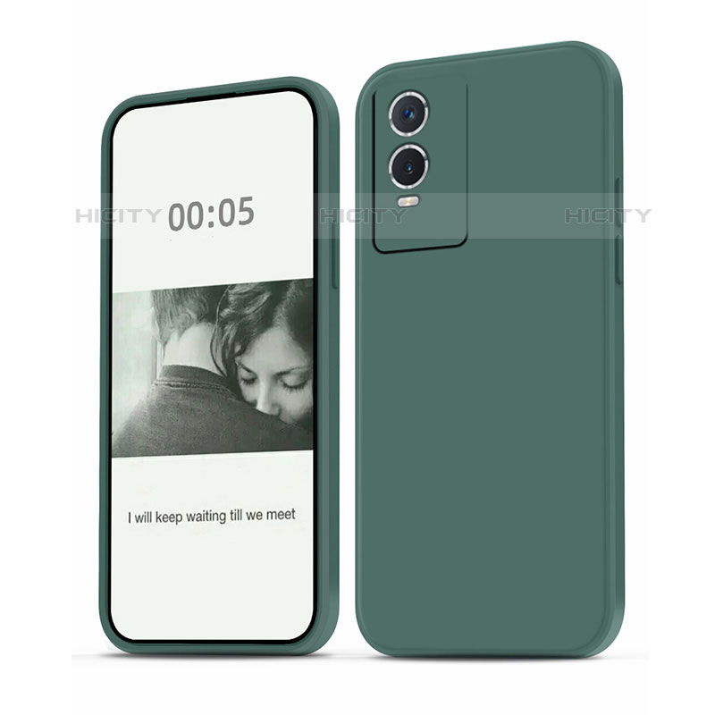 Coque Ultra Fine Silicone Souple 360 Degres Housse Etui YK4 pour Vivo Y74s 5G Plus