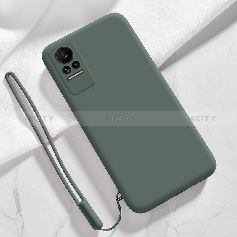 Coque Ultra Fine Silicone Souple 360 Degres Housse Etui YK4 pour Xiaomi Civi 1S 5G Vert Nuit Plus