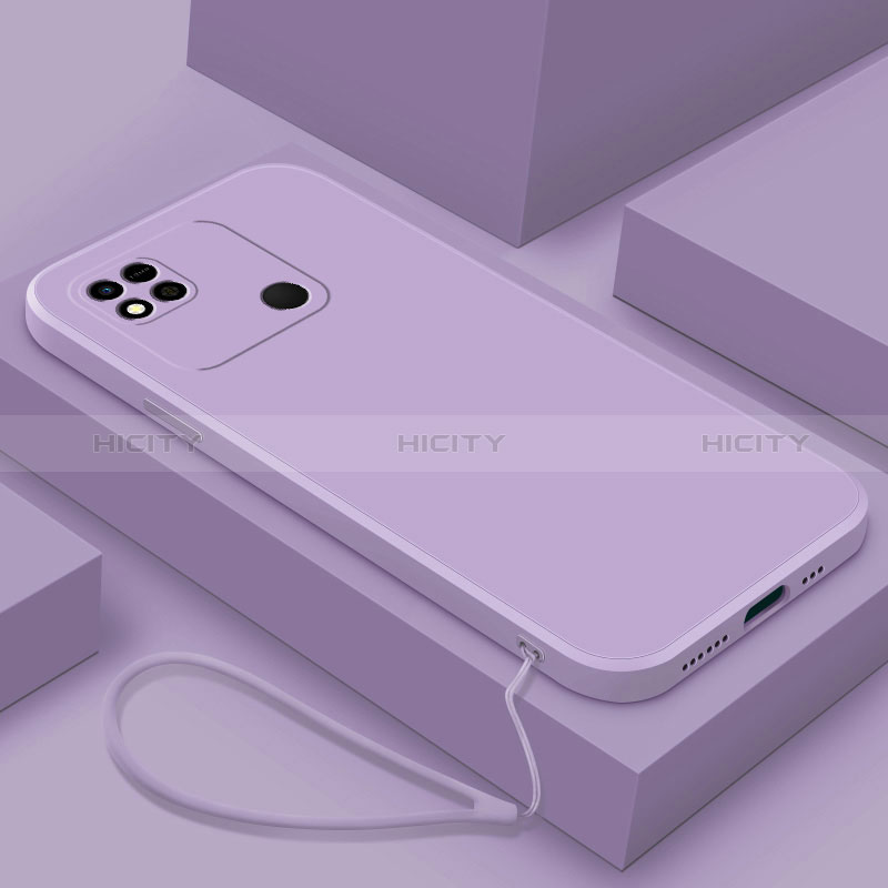 Coque Ultra Fine Silicone Souple 360 Degres Housse Etui YK4 pour Xiaomi POCO C3 Violet Plus