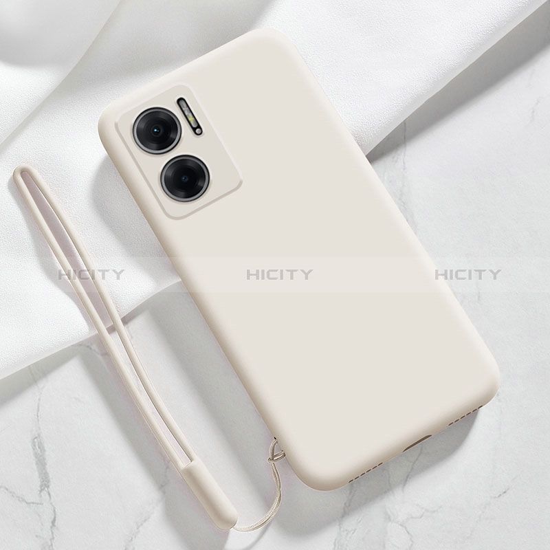 Coque Ultra Fine Silicone Souple 360 Degres Housse Etui YK4 pour Xiaomi Redmi 10 5G Blanc Plus