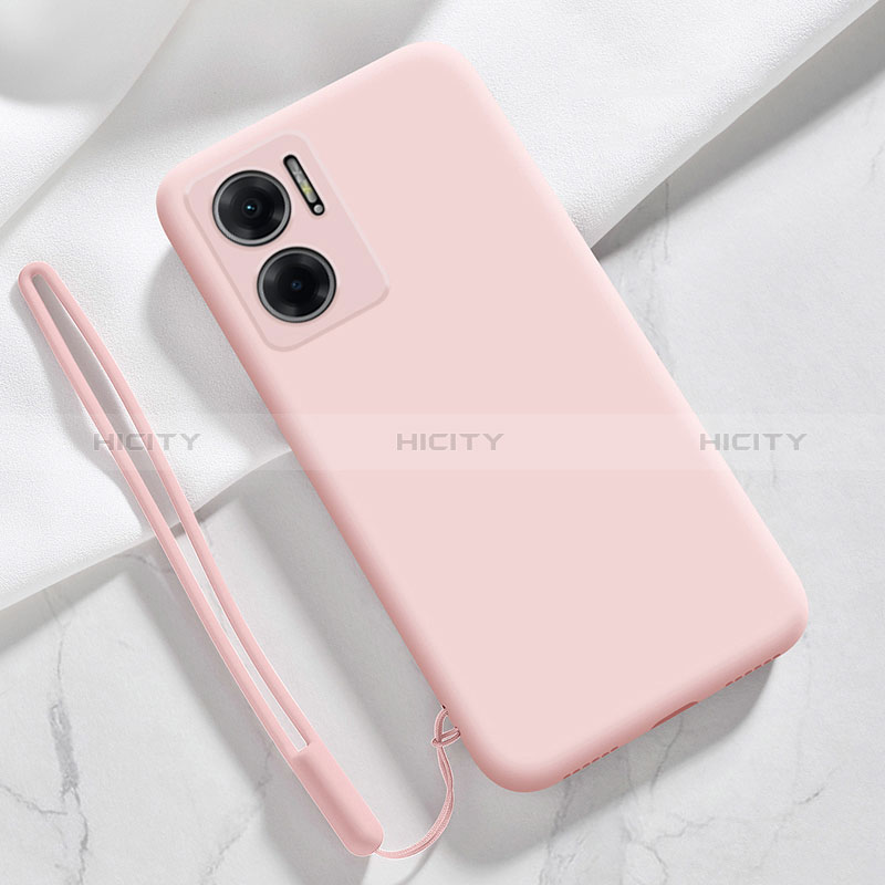 Coque Ultra Fine Silicone Souple 360 Degres Housse Etui YK4 pour Xiaomi Redmi 10 Prime Plus 5G Rose Plus