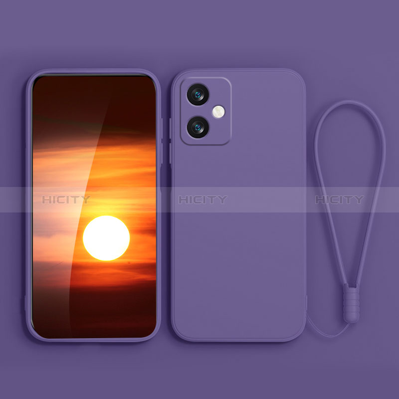 Coque Ultra Fine Silicone Souple 360 Degres Housse Etui YK4 pour Xiaomi Redmi Note 12R Pro 5G Violet Plus