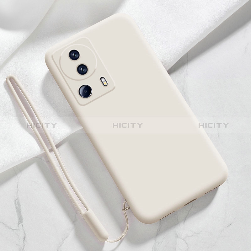 Coque Ultra Fine Silicone Souple 360 Degres Housse Etui YK5 pour Xiaomi Mi 12 Lite NE 5G Blanc Plus