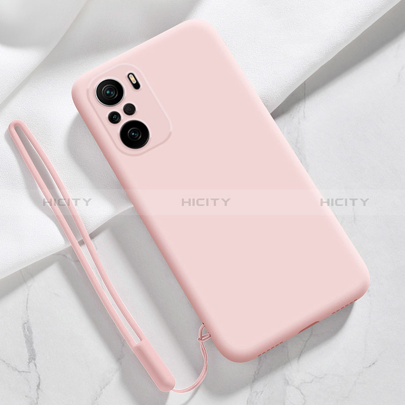 Coque Ultra Fine Silicone Souple 360 Degres Housse Etui YK6 pour Xiaomi Mi 11i 5G Or Rose Plus