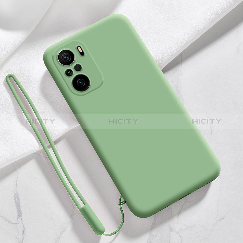 Coque Ultra Fine Silicone Souple 360 Degres Housse Etui YK6 pour Xiaomi Mi 11X 5G Vert Plus