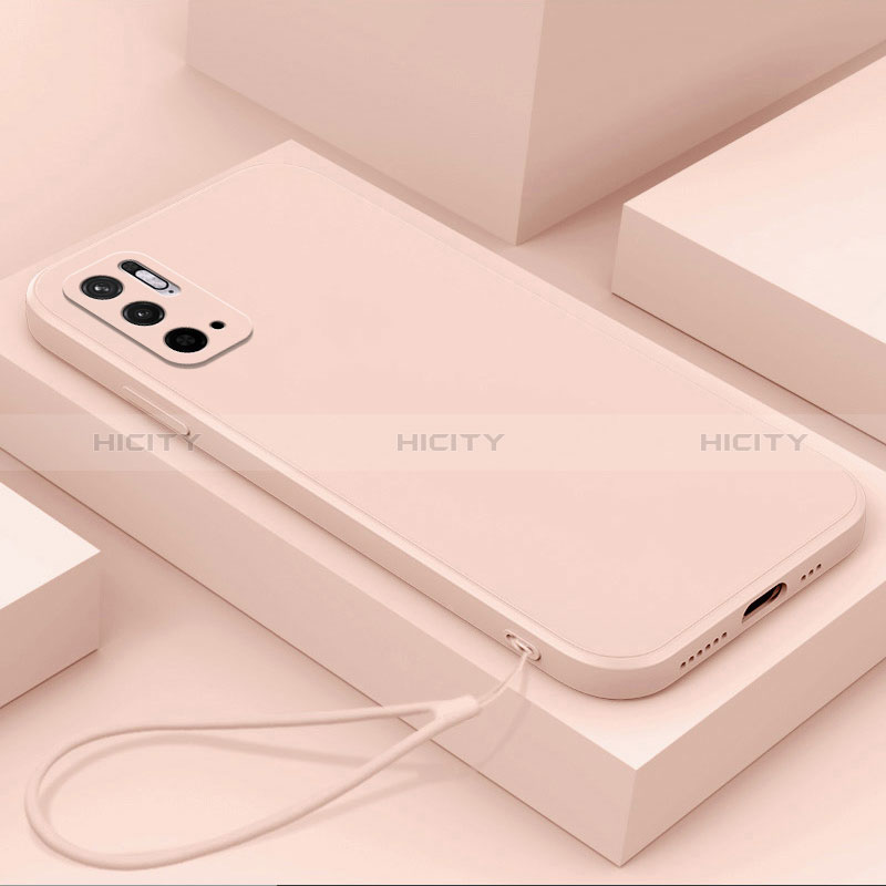 Coque Ultra Fine Silicone Souple 360 Degres Housse Etui YK6 pour Xiaomi POCO M3 Pro 5G Rose Plus