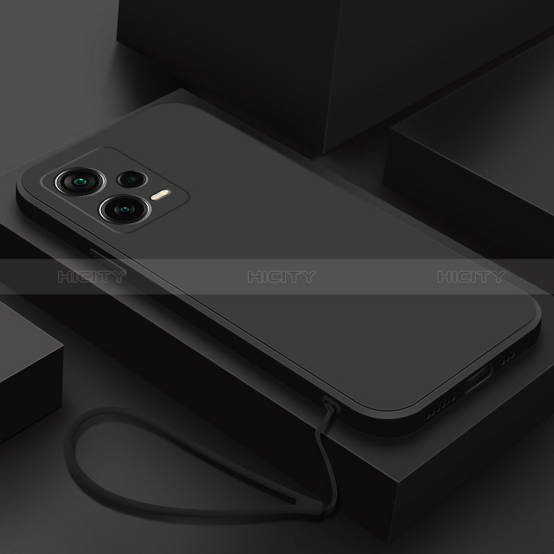Coque Ultra Fine Silicone Souple 360 Degres Housse Etui YK6 pour Xiaomi Poco X5 5G Noir Plus