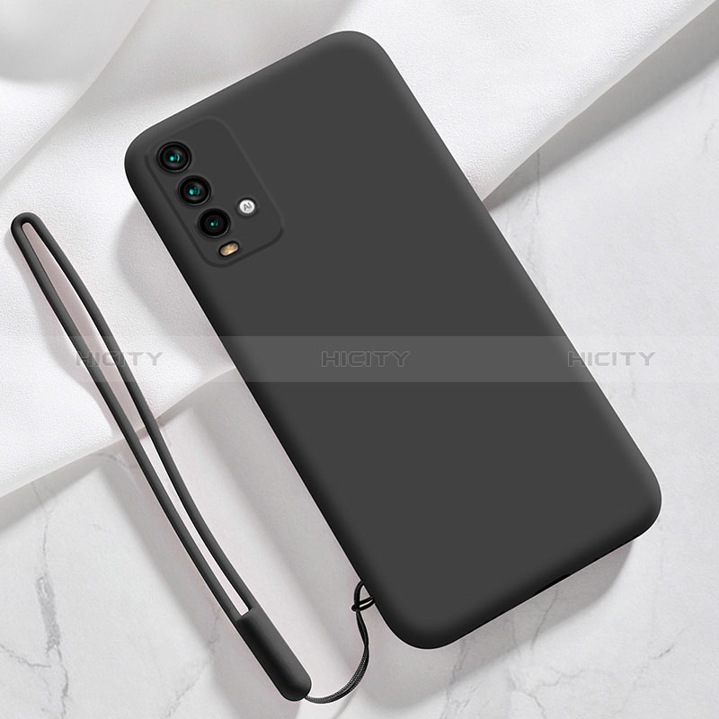 Coque Ultra Fine Silicone Souple 360 Degres Housse Etui YK6 pour Xiaomi Redmi 9 Power Noir Plus