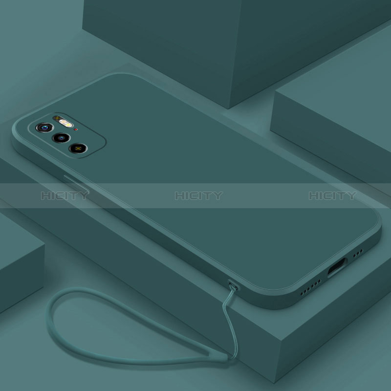 Coque Ultra Fine Silicone Souple 360 Degres Housse Etui YK6 pour Xiaomi Redmi Note 10 5G Vert Plus