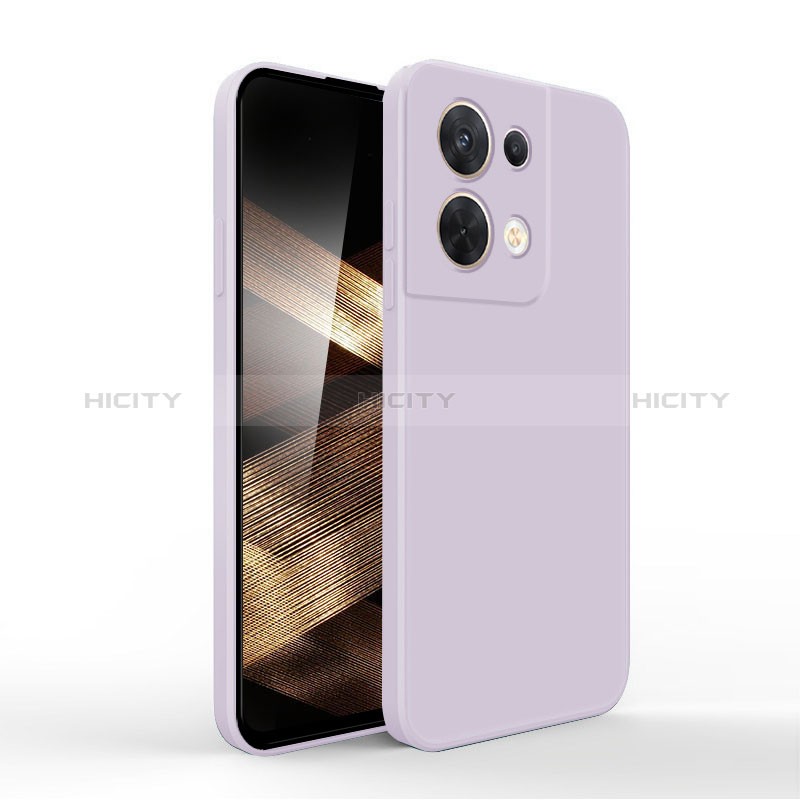 Coque Ultra Fine Silicone Souple 360 Degres Housse Etui YK6 pour Xiaomi Redmi Note 13 Pro 5G Violet Clair Plus