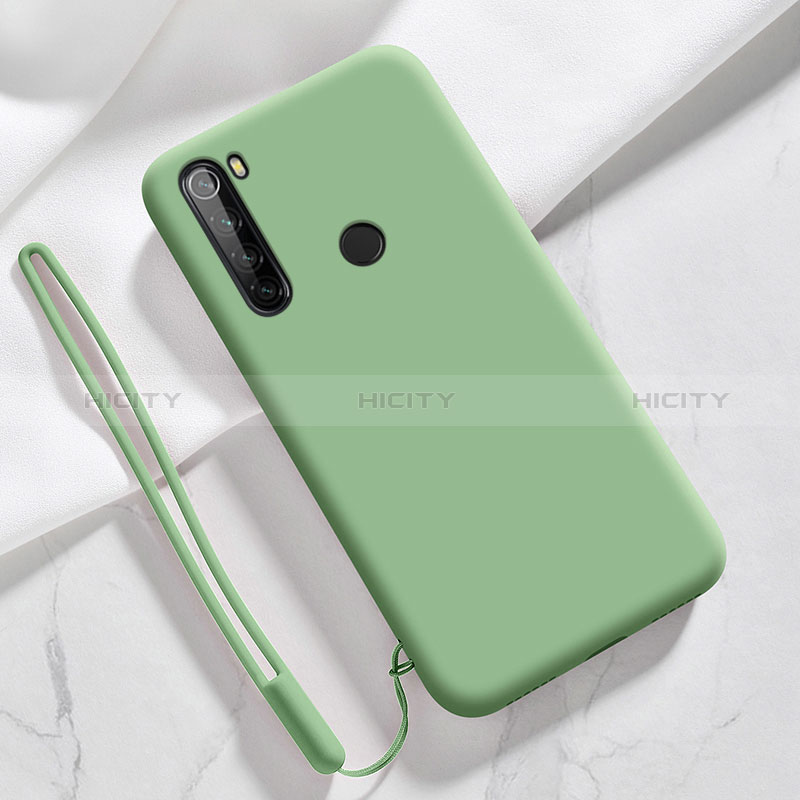 Coque Ultra Fine Silicone Souple 360 Degres Housse Etui YK6 pour Xiaomi Redmi Note 8 (2021) Vert Plus