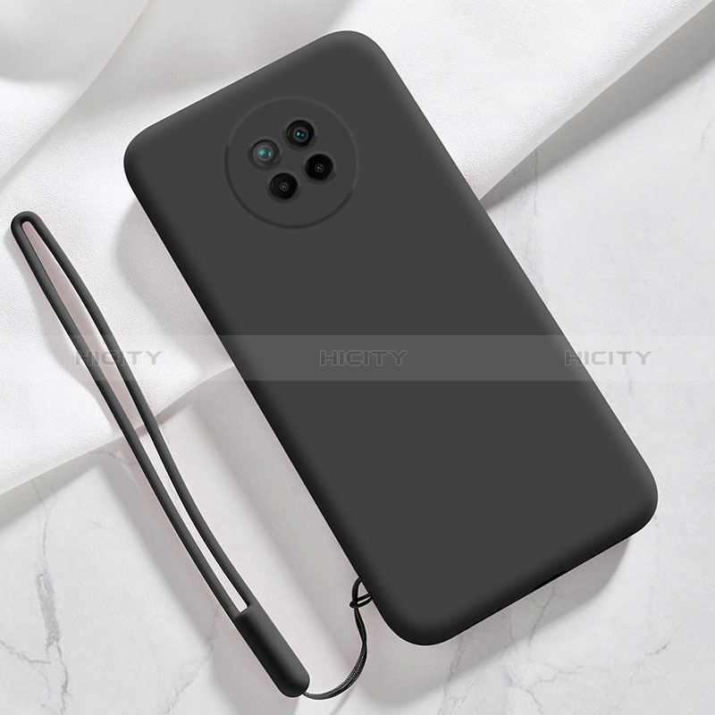 Coque Ultra Fine Silicone Souple 360 Degres Housse Etui YK6 pour Xiaomi Redmi Note 9T 5G Noir Plus