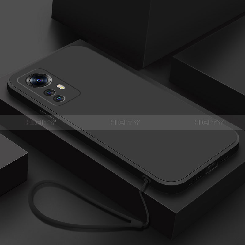 Coque Ultra Fine Silicone Souple 360 Degres Housse Etui YK7 pour Xiaomi Mi 12T Pro 5G Noir Plus