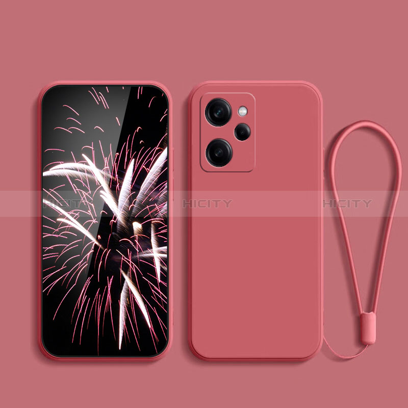 Coque Ultra Fine Silicone Souple 360 Degres Housse Etui YK7 pour Xiaomi Poco X5 Pro 5G Rouge Plus