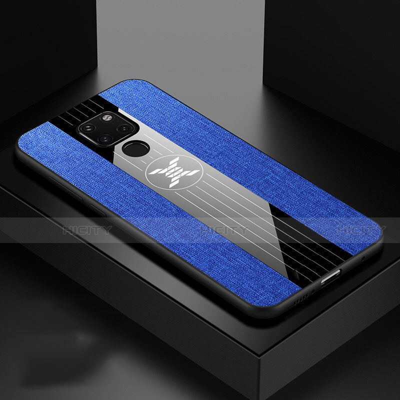 Coque Ultra Fine Silicone Souple 360 Degres Housse Etui Z01 pour Huawei Mate 20 Bleu Plus