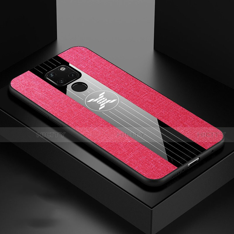 Coque Ultra Fine Silicone Souple 360 Degres Housse Etui Z01 pour Huawei Mate 20 Rouge Plus