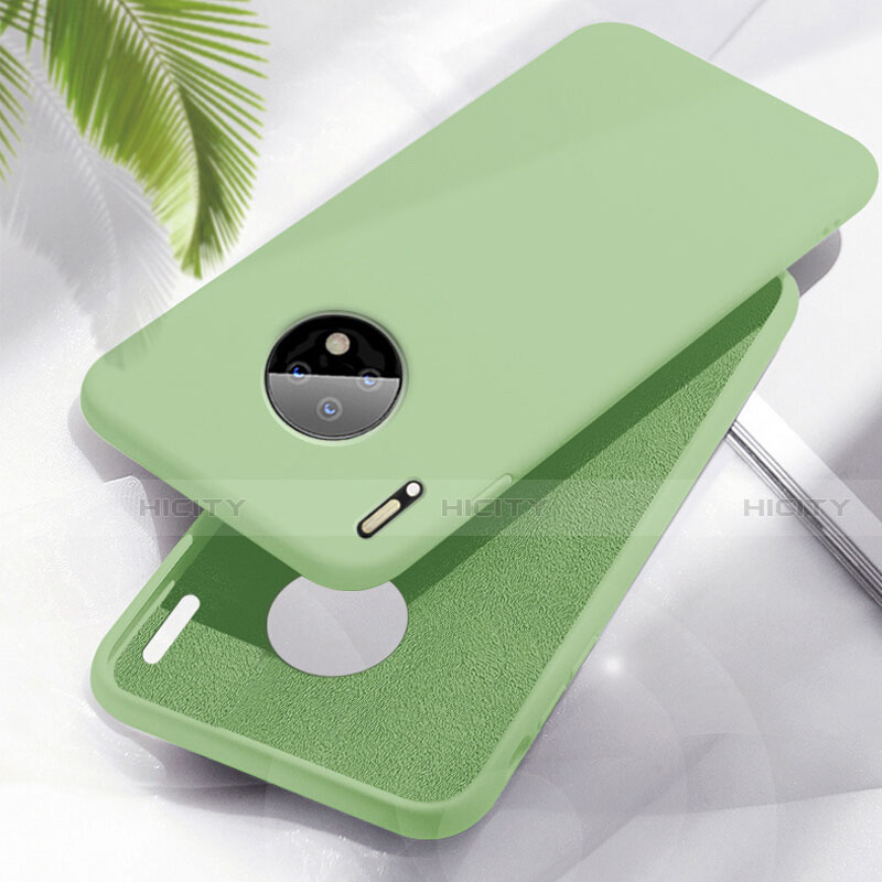 Coque Ultra Fine Silicone Souple 360 Degres Housse Etui Z05 pour Huawei Mate 30 5G Vert Plus