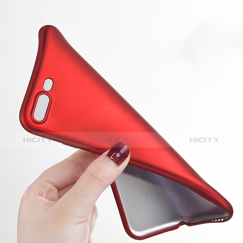 Coque Ultra Fine Silicone Souple 360 Degres pour Apple iPhone 7 Plus Rouge Plus