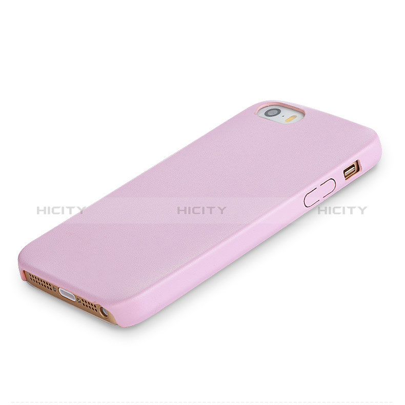 Coque Ultra Fine Silicone Souple 360 Degres pour Apple iPhone SE Rose Plus