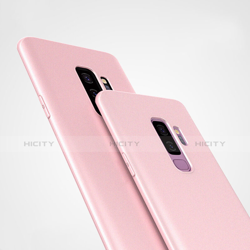 Coque Ultra Fine Silicone Souple 360 Degres pour Samsung Galaxy S9 Plus Rose Plus