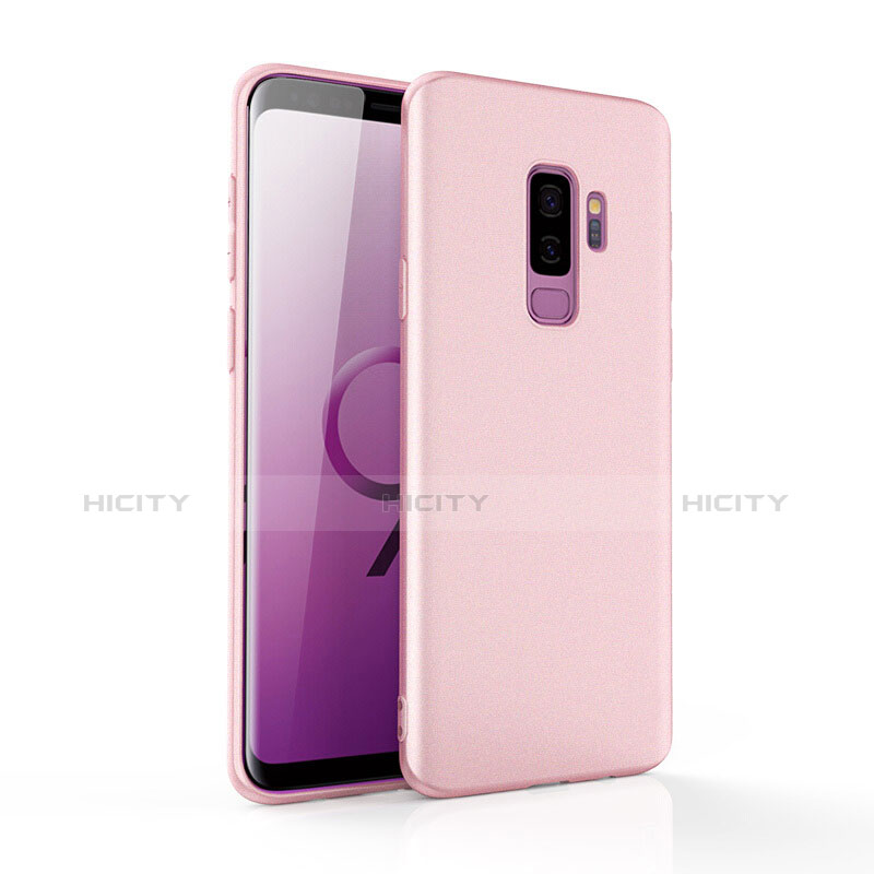 Coque Ultra Fine Silicone Souple 360 Degres pour Samsung Galaxy S9 Plus Rose Plus