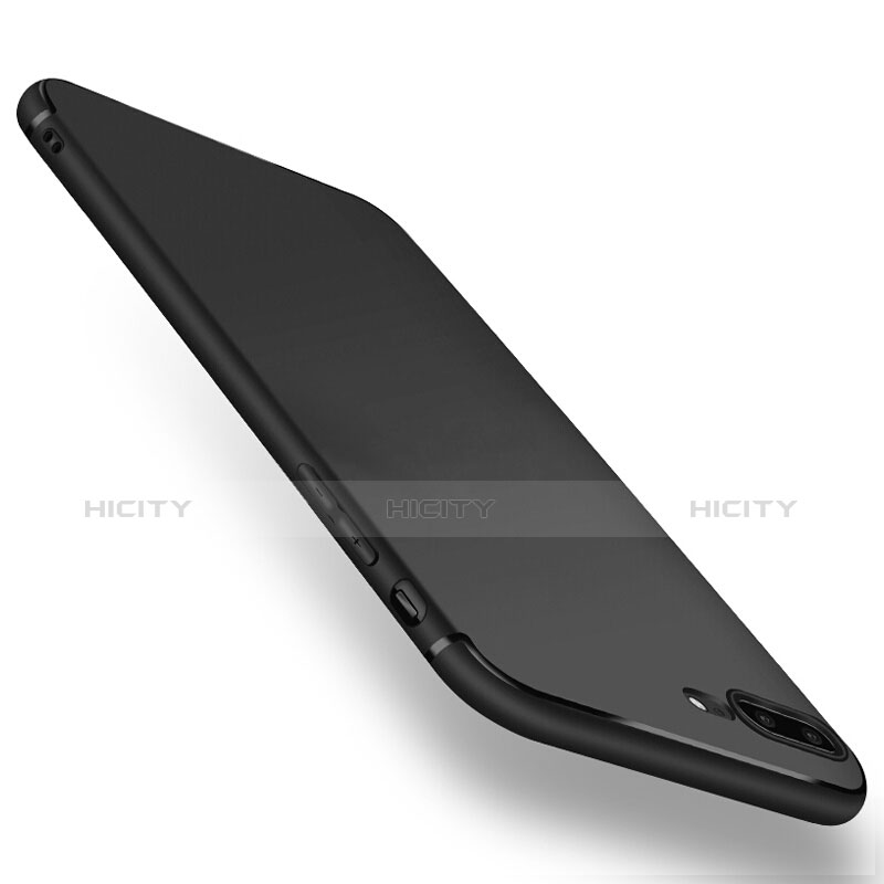 Coque Ultra Fine Silicone Souple A01 pour Apple iPhone 7 Plus Noir Plus