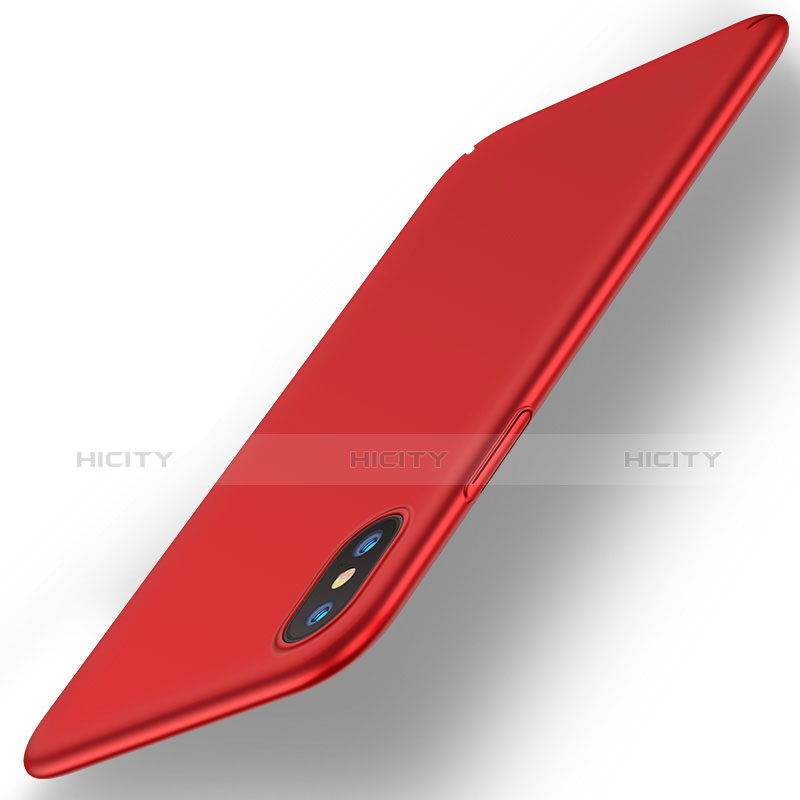 Coque Ultra Fine Silicone Souple C01 pour Apple iPhone Xs Rouge Plus