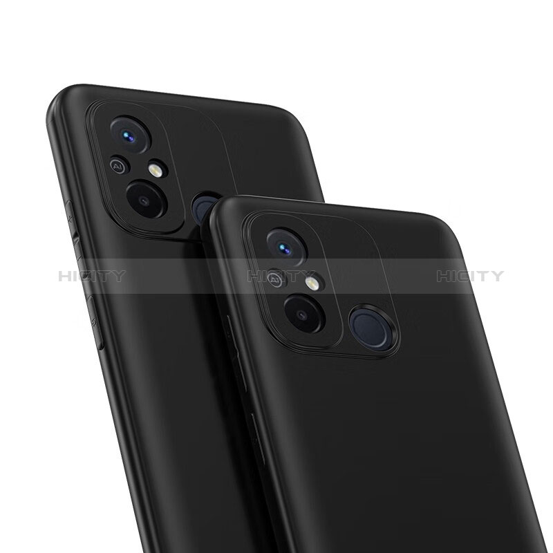 Coque Ultra Fine Silicone Souple H01 pour Xiaomi Poco C55 Noir Plus